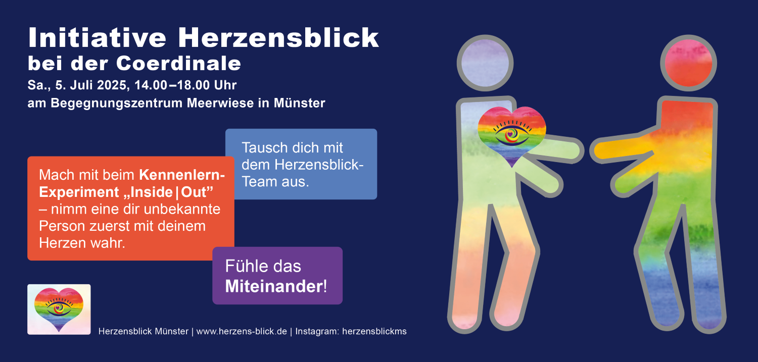 Herzensblick auf der Coerdinale